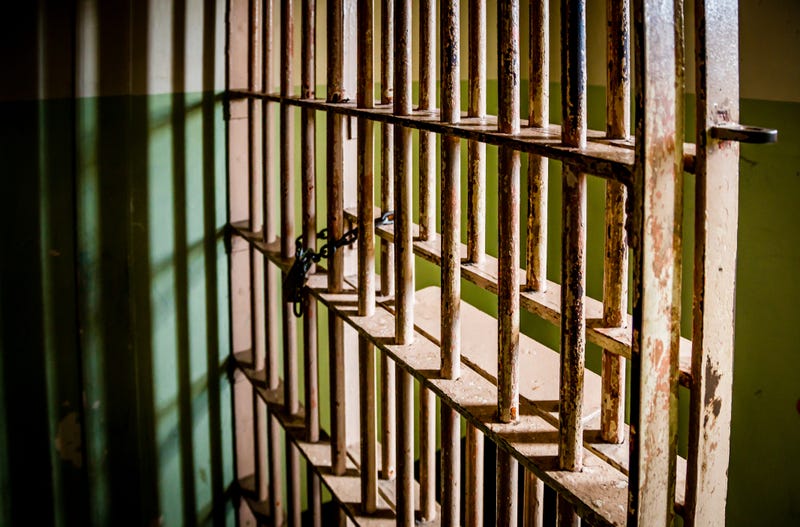 Cell door stock photo. 