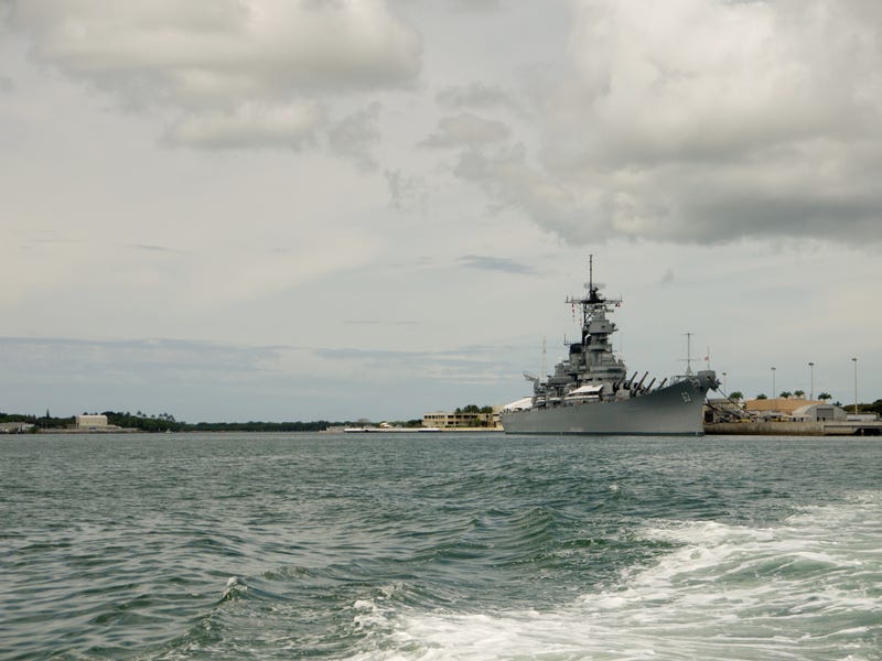 USS Missouri at Pearl Herbor