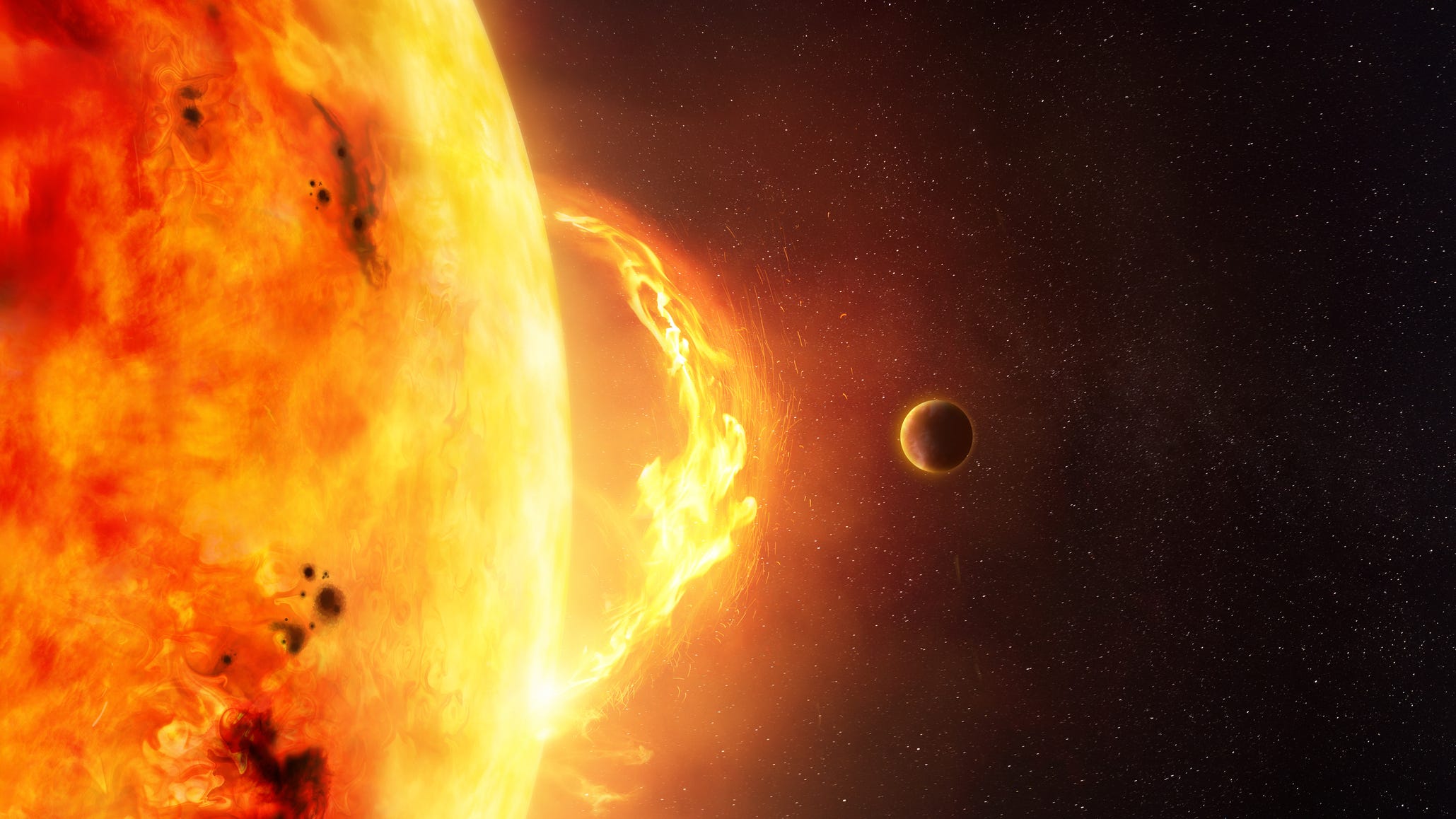 Huge solar event this week could bring blackouts, halt transmissions