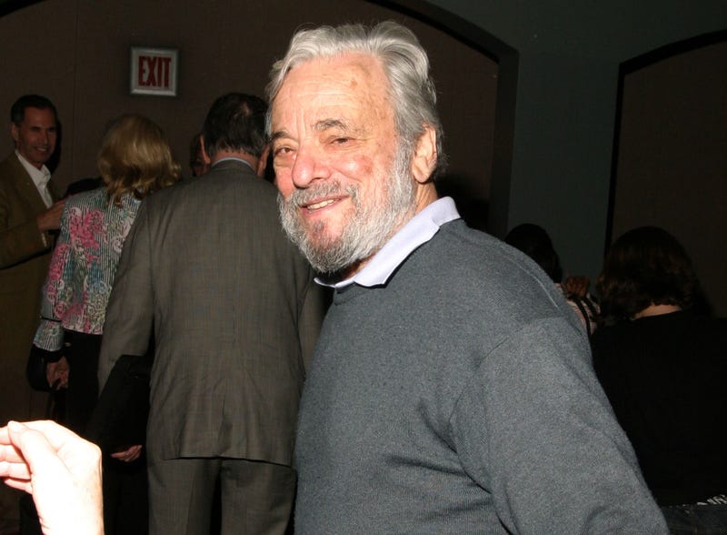 Stephen Sondheim at the special PGA screening of "Children Will Listen" at the Tribeca Screening Room on September 22, 2004 in New York City. (Photo by Bowers/Getty Images)