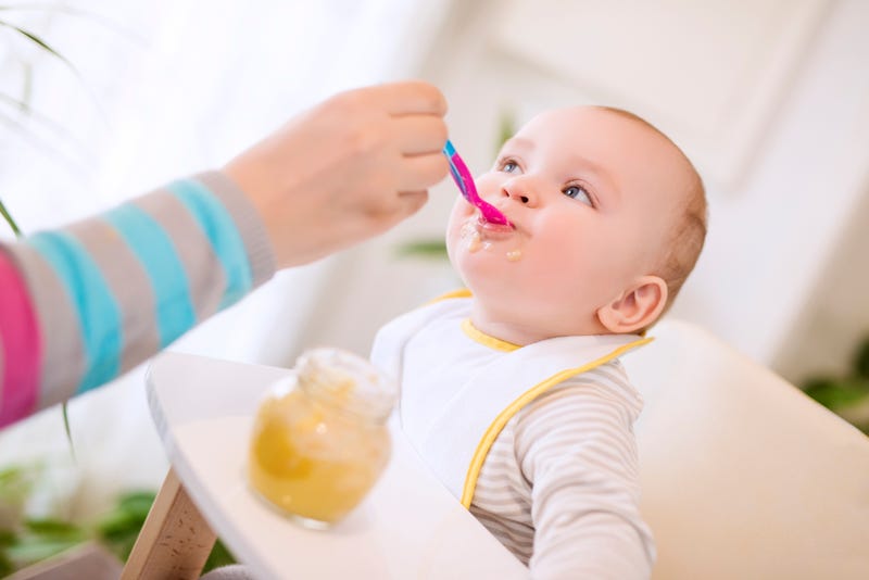 feeding baby
