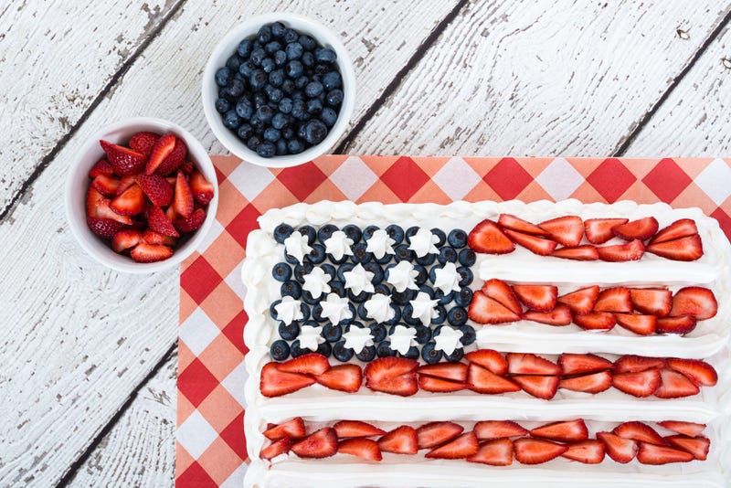 American Flag Dessert