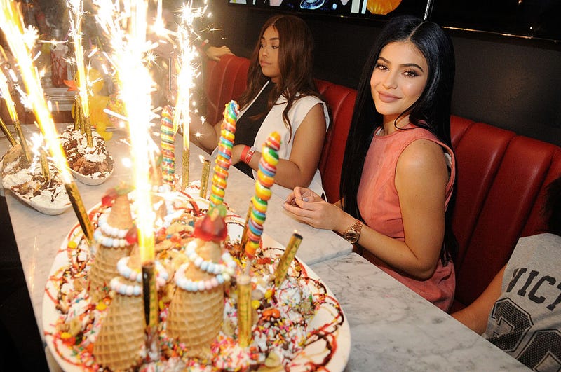 Kylie Jenner at Sugar Factory
