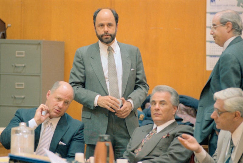 John Gotti with lawyers
