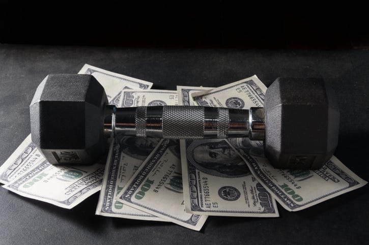 Weight On Money