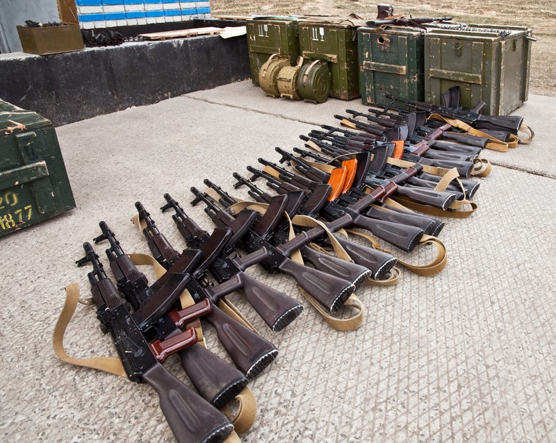 FILE: Confiscated weapons