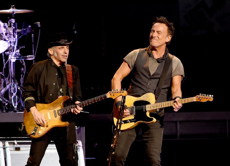 Nils Lofgren and Bruce Springsteen