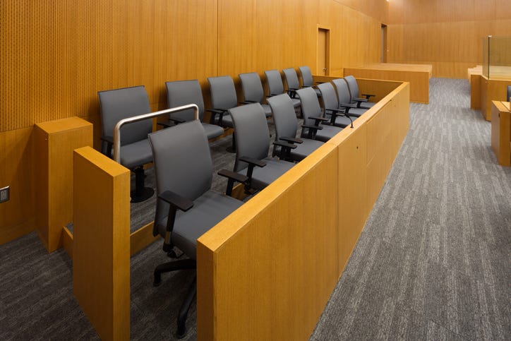 A jury seated for the trial of a former Bedford middle school counselor who is accused of having a sexual relationship with teen