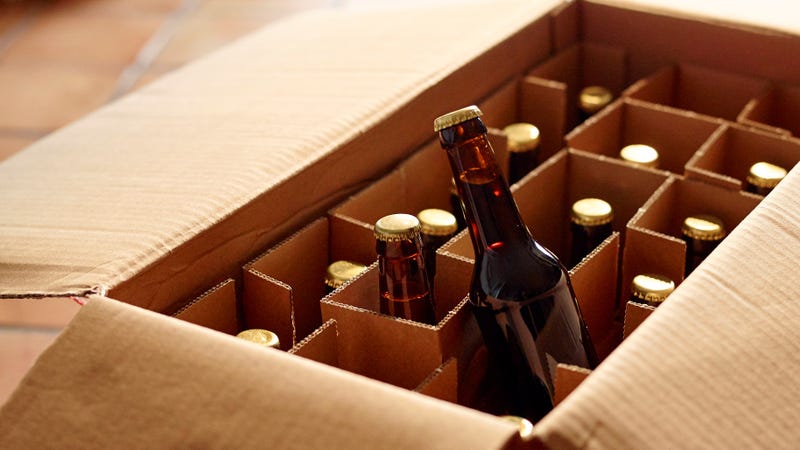 A case of beer.