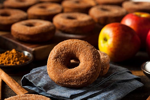 apple cider doughnuts