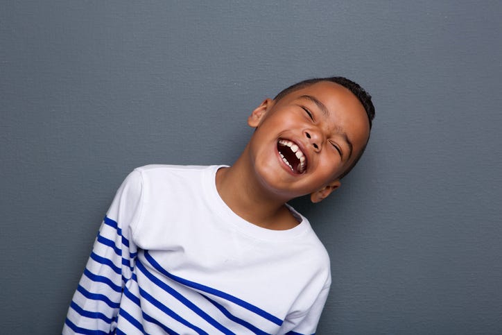 Laughing kid