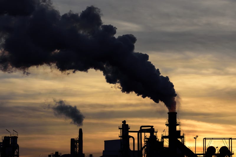 Cloud of pollution.