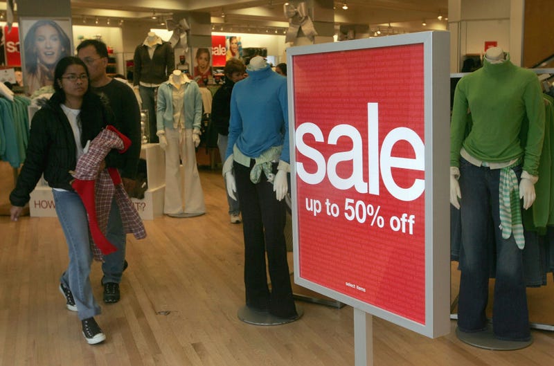 Shoppers browse through a GAP store in the Union Square shopping district December 26, 2004 in San Francisco, California.