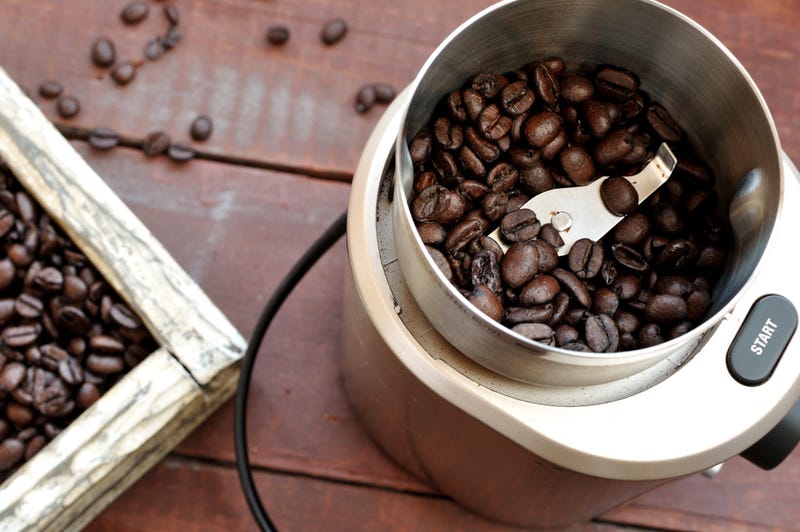 Grind the coffee beans