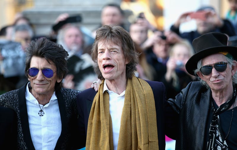 Ronnie Wood, Mick Jagger & Keith Richards