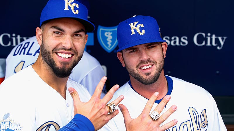 Eric Hosmer and Mike Moustakas