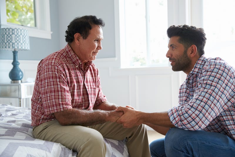 Caring for sick parent