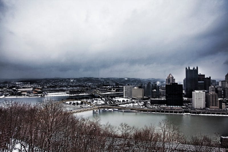 Pittsburgh on a cold day