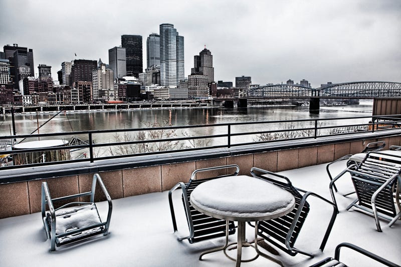 Frigid day in Pittsburgh