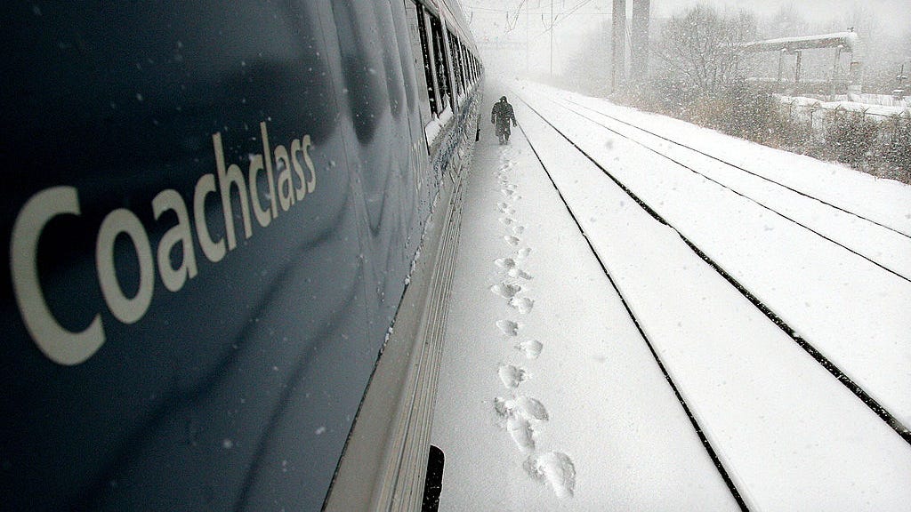 If Amtrak was in your holiday plans, think again; storm halts trains