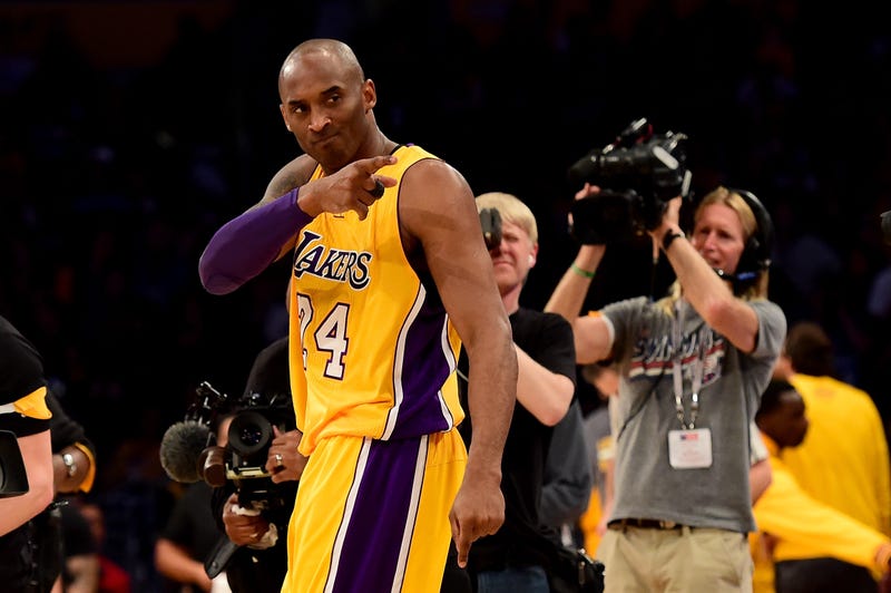 kobe bryant during basketball game
