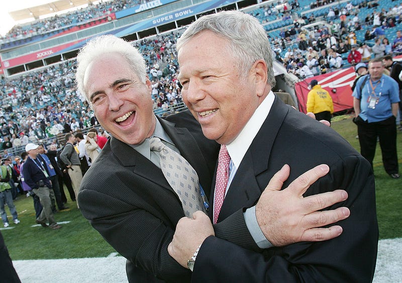 Jeffrey Lurie and Robert Kraft