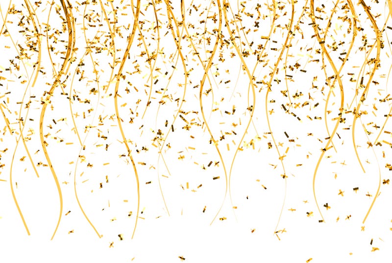 Decorate with black and gold