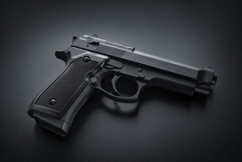 A pistol.