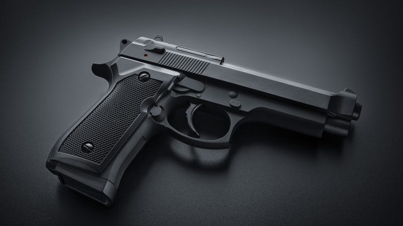 A pistol.