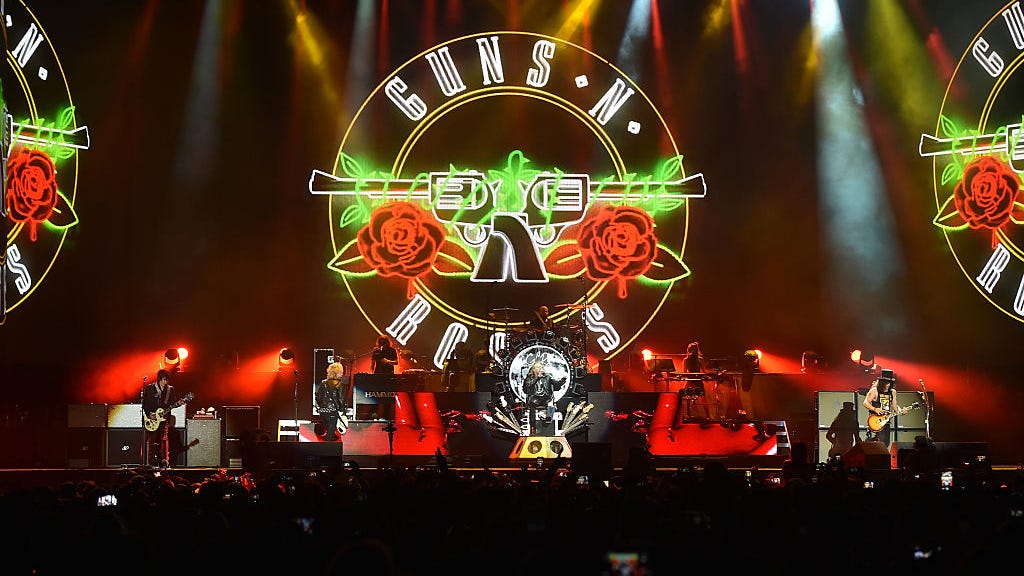 Guns N' Roses sues online gun store