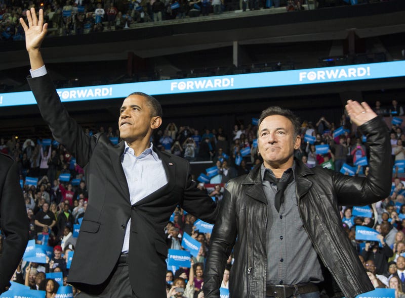 Springsteen has been a vocal advocate of Democratic candidates over the years, including her in 2012, when he supported Obama