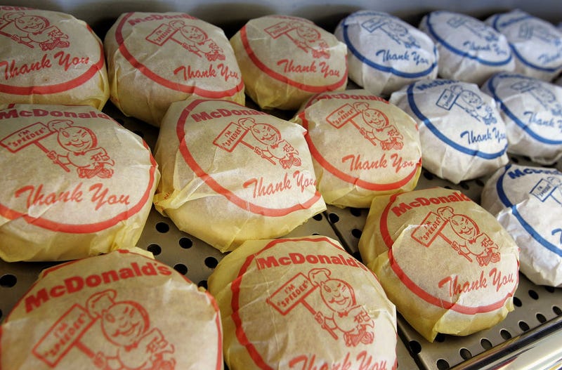 mcdonald's wrappers