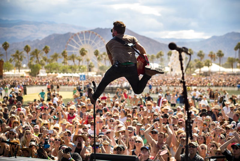 Musician Matthew Ramsey of Old Dominion at Stagecoach