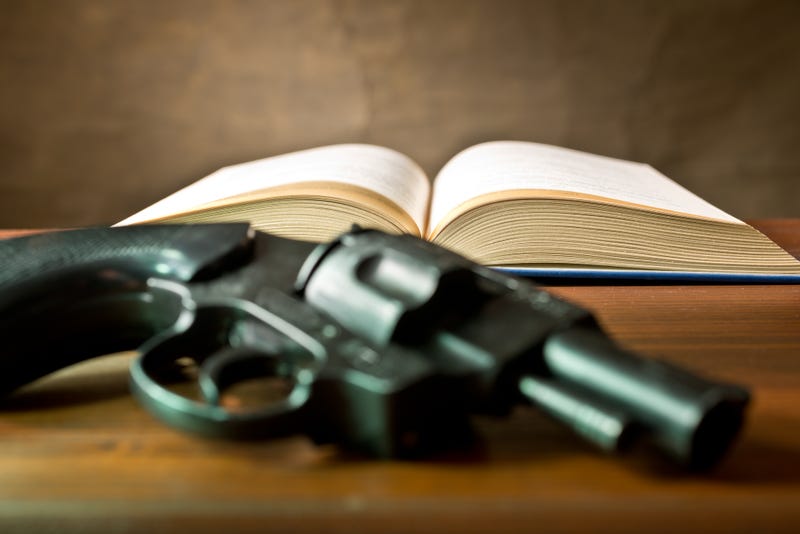 books and guns