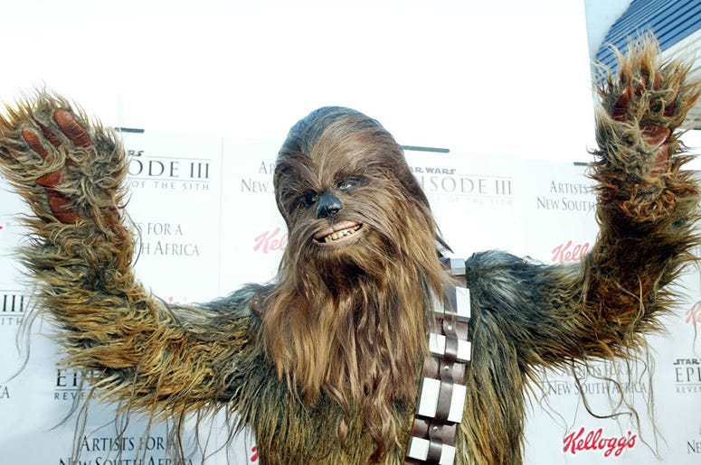 'Star Wars' character Chewbacca