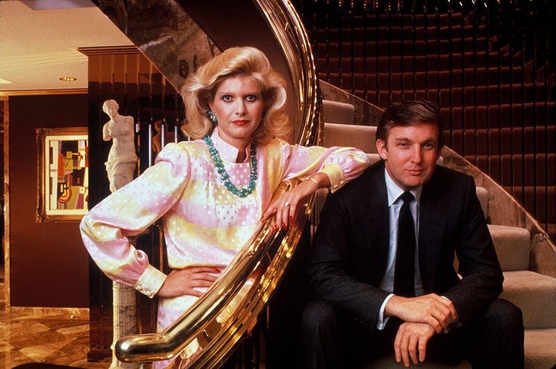 Donald and Ivana Trump.
