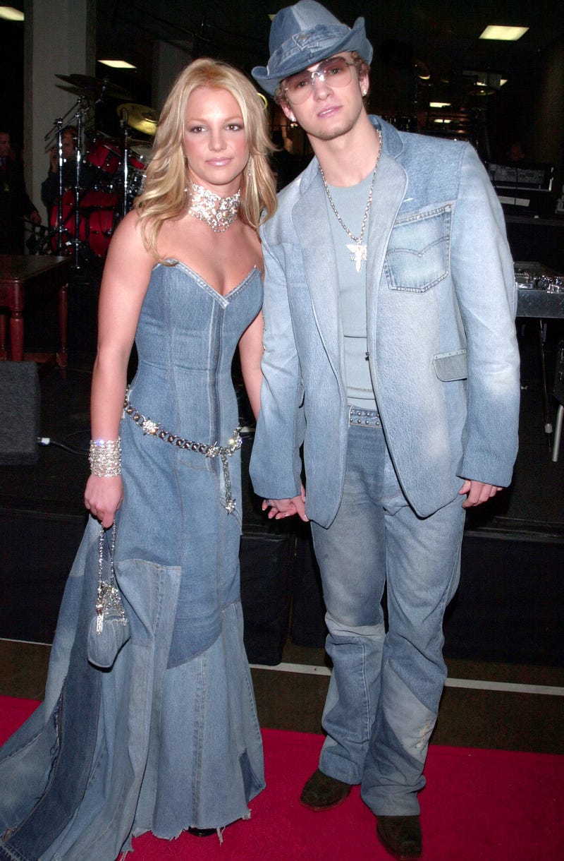 Britney Spears and Justin Timberlake 