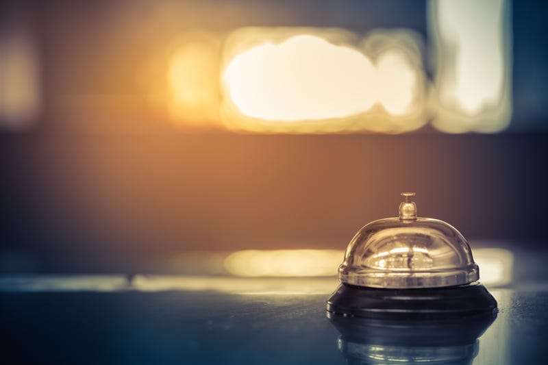 Vintage hotel bell