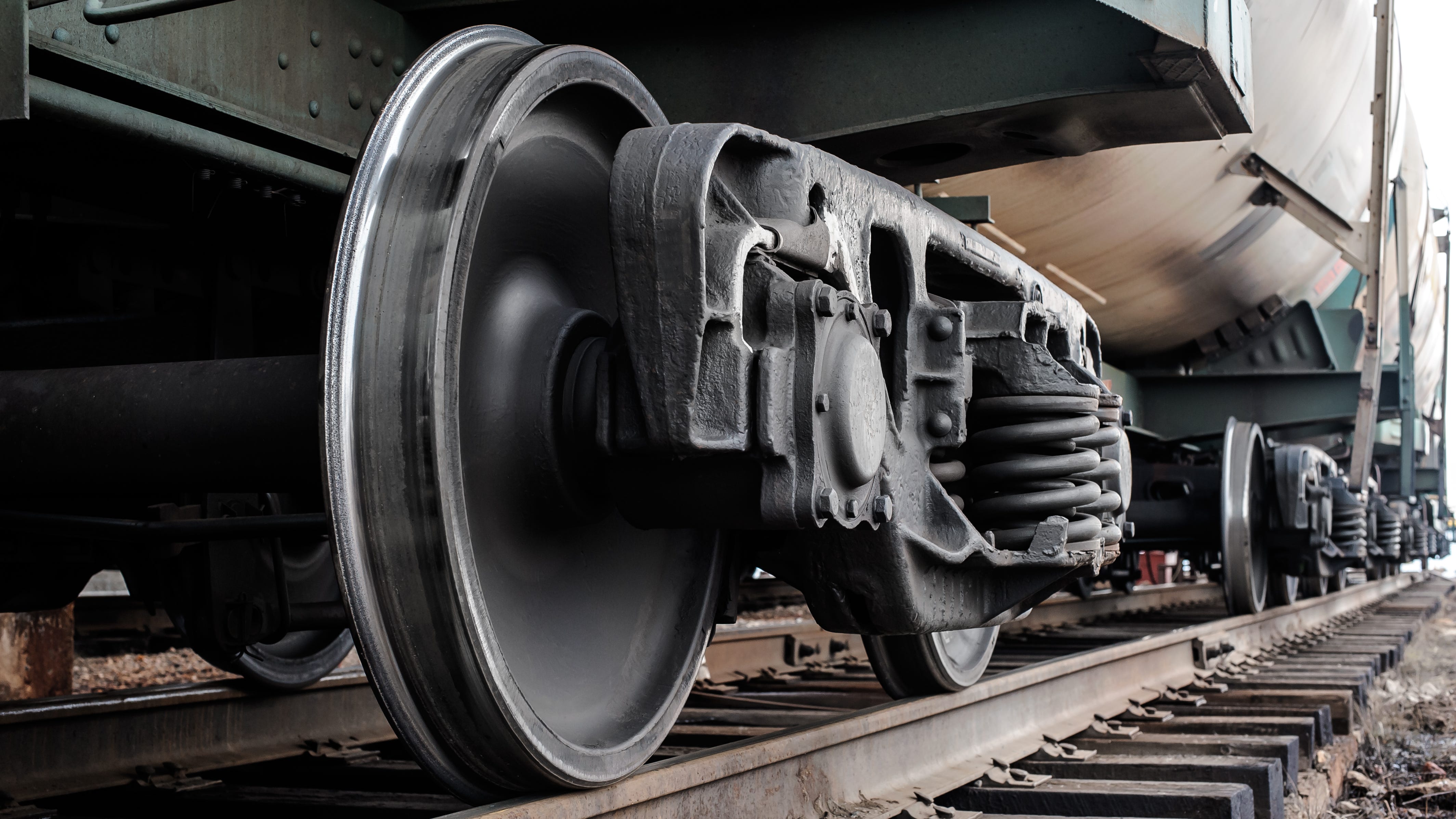 Train carrying iron ore derails in Victorville; more than a dozen cars overturned
