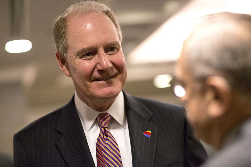 Southwest airlines CEO Gary Kelly has tested positive for COVID-19