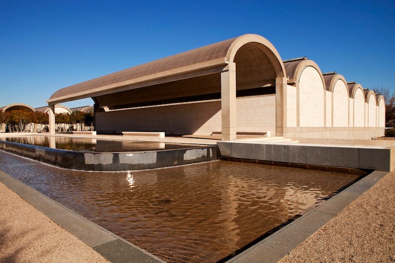 The Kimbell Art Museum in Fort Worth