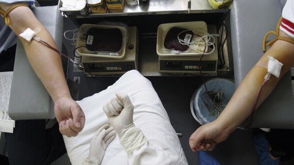 Blood drive held at Target Center amid national blood supply shortage