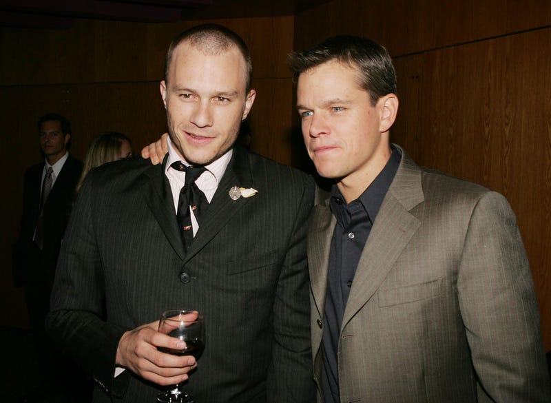 Heath Ledger and Matt Damon
