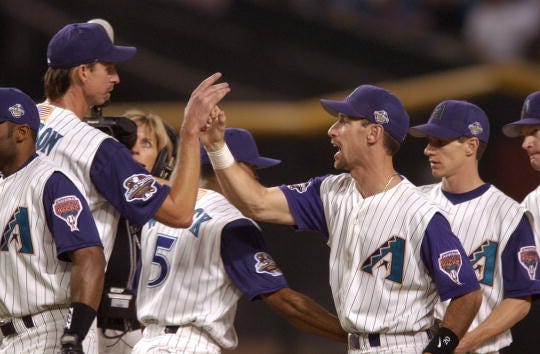 Randy Johnson, Luis Gonzalez