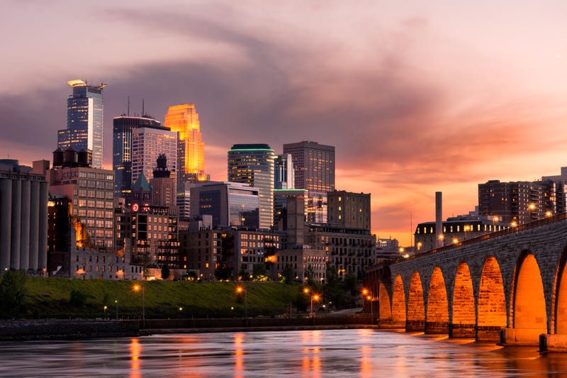 Minneapolis at night
