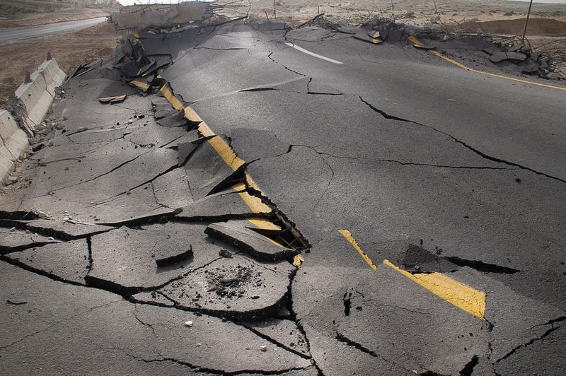 Eq cracked earth