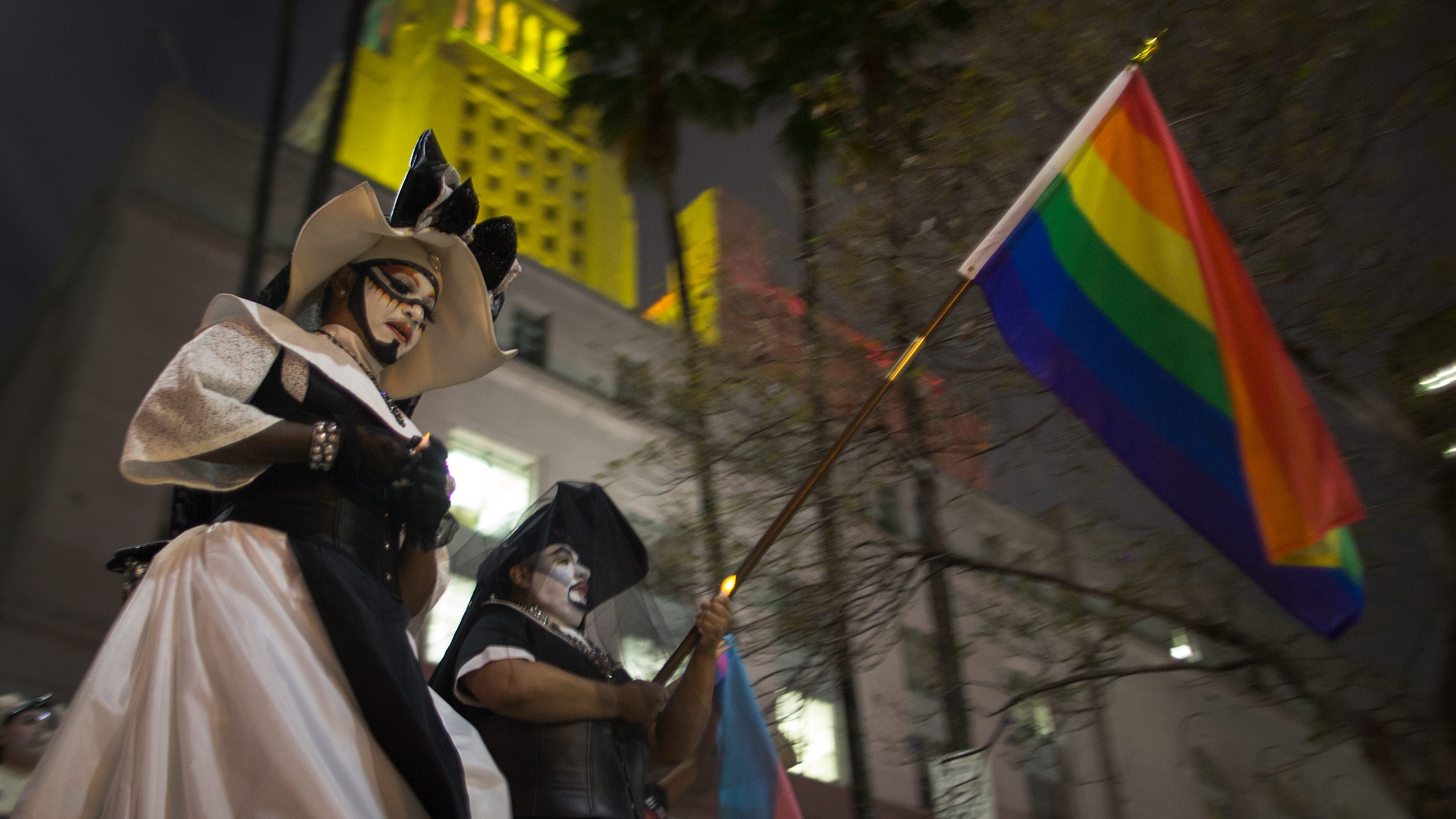 ‘Pride should be inclusive’: Anaheim mayor invites Sisters of Perpetual Indulgence to Angels Pride Night
