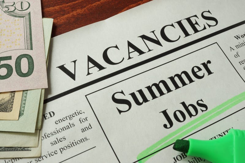 A summer employment ad.