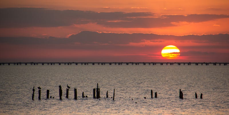 Lake Pontchartrain sunset