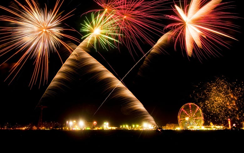 Coney Island fireworks